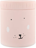Trixie thermos container - mrs. rabbit - thermopot voor kinderen - 350 ml - rvs thermobeker - ideaal voor babyhapjes - roze