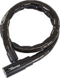 Masterlock kabelslot - 120cm x 3cm - gewapend staal - zwart