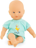 Corolle babypop blauw - mini badpop 20cm voor kinderen.