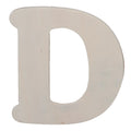 Darice • uitgesneden houten letter d 10,8cmx5mm