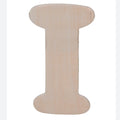 Darice • uitgesneden houten letter i 10,8cmx5mm