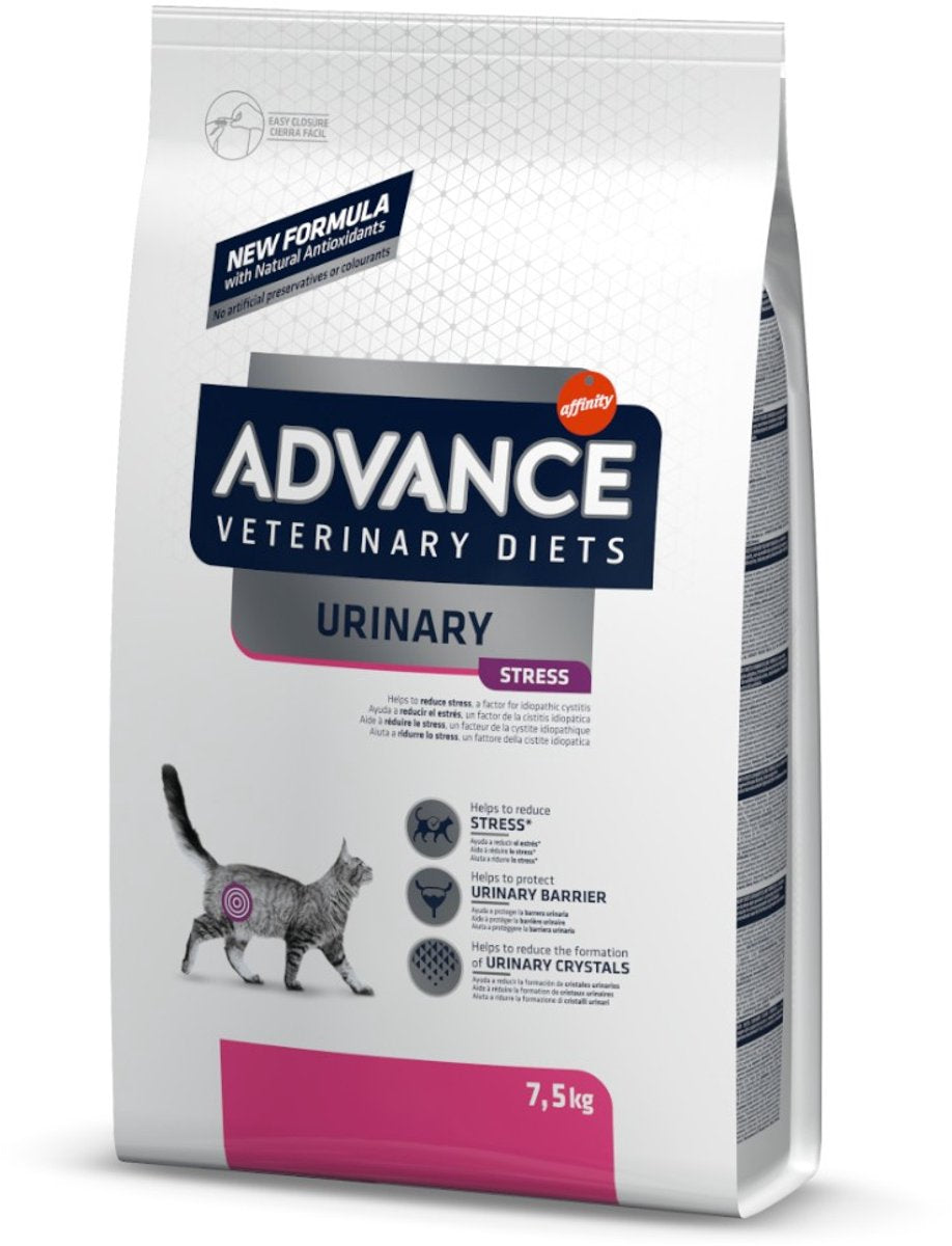 Advance veterinary diet cat - urinary stress - kattenvoer - 7,5 kg