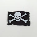 Darice • geschilderde houtvorm piratenvlag