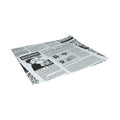 Vetvrij papier 33x30 cm krant wit (2000 stuks)