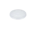 Deksel milkshakebeker plat met kruis 90mm plastic (50 stuks)