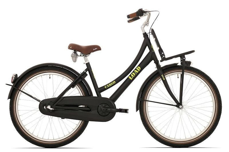 Hulzebos cycle parts b.v. bfk 20 load meisjes rn zwart mat - 20lmd80
