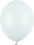 Partydeco ballon lichtblauw extra sterk (100 st 30 cm)
