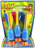 Schaumstoff-Saugnapf-Wurfpfeile, 3 Stück