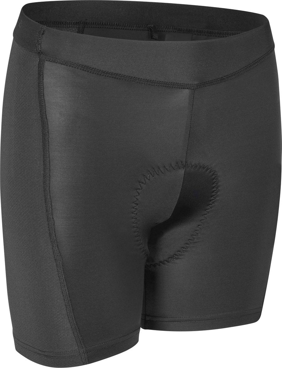Gripgrab - w's ride fietsonderbroek met zeem voor dames korte fiets ondershort fietsondergoed wielerbroek - zwart - vrouwen - maat l