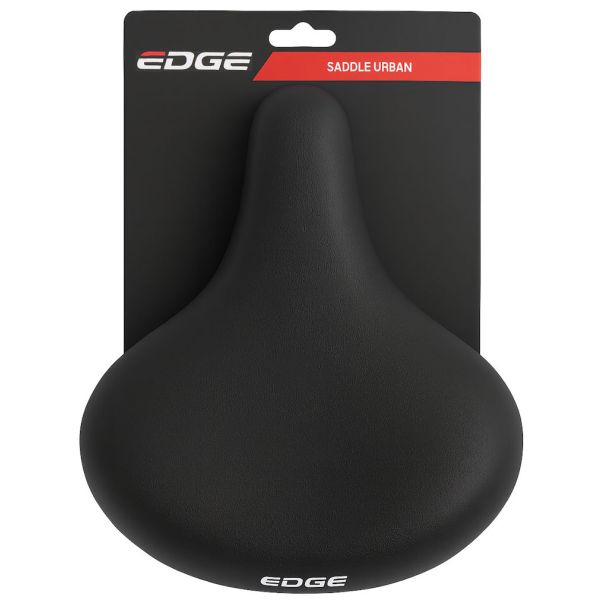 Edge Fahrradsattel Urban Schwarz