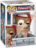 Funko gremlins gizmo with bow vinylfiguur 1753 unisex pop! - meerkleurig - standard