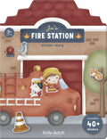 Little dutch stickervellen jim's brandweer
