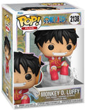Funko one piece monkey d. luffy vinylfiguur 2138 unisex pop! - neutraal - standard