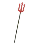 Smiffys duivel glitter drietand rood 58 cm - halloween verkleed accessoires - duivel accessoires