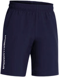 Under armour ua tech woven wordmark short unisex sportbroek - navy - wit 152