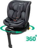 Bebeconfort evolufix plus 360 i-size - autostoel - tinted black - vanaf de geboorte tot 12 jaar oud