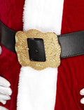 Smiffys - deluxe santa kostuum riem - zwart