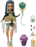 Mattel monster high pop verjaardag cleo de nile met accessoires.