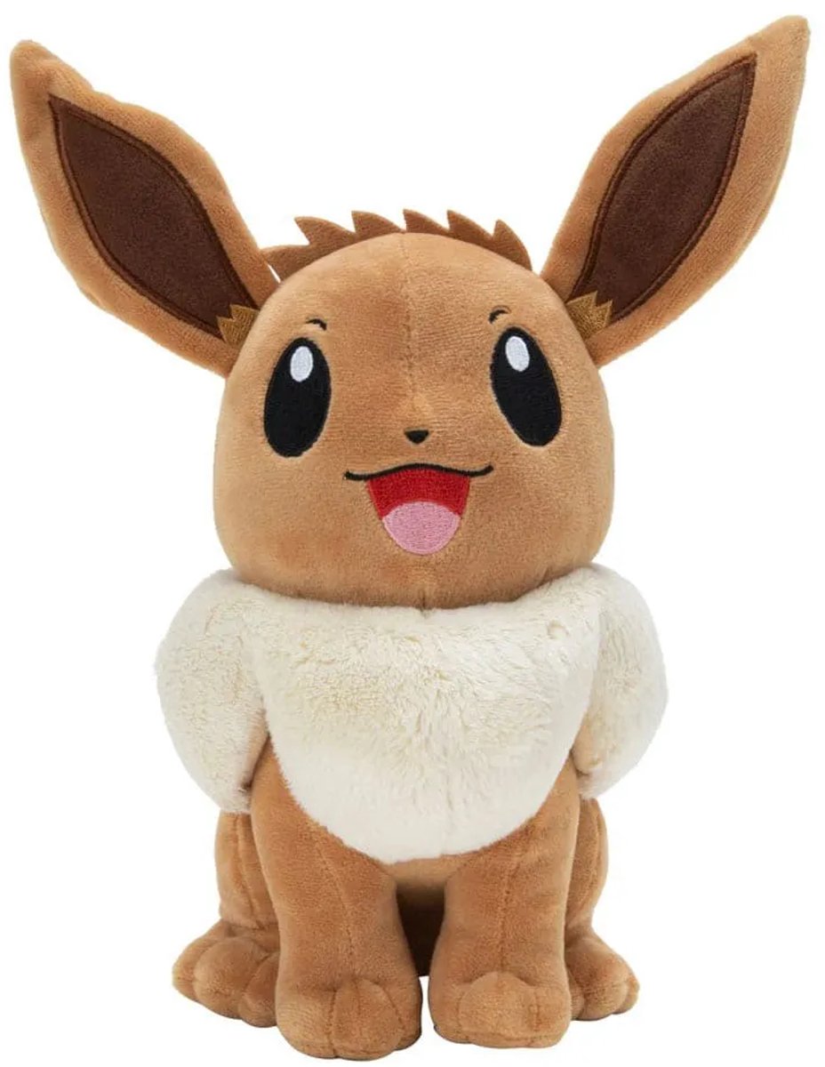 Jazwares Pokémon Plüsch-Eevee, 30 cm