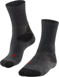 Falke tk-x expedition ultra dikke padding wol functioneel materiaal wandelsokken heren grijs - maat 44-45