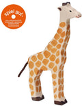 Holztiger Holzgiraffe
