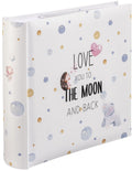 Hama inschuif album - to the moon - 10x15 - 200 pagina's - wit