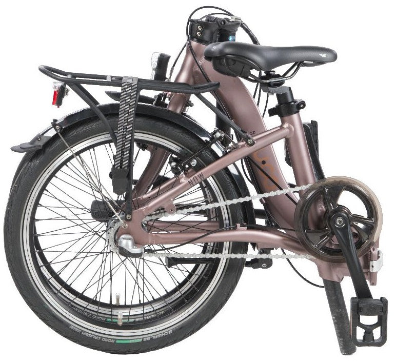 U.go Faltrad 20 Zoll 3V Low Entry Now i3, bordeauxrot-braun