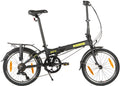 Buzaglo dahon vouwfiets 20 hit 6 spd. derailleur v-brakes pitch (mat zwart)