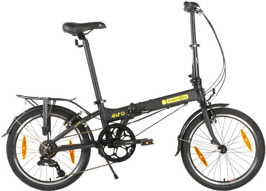 Buzaglo dahon vouwfiets 20 hit 6 spd. derailleur v-brakes pitch (mat zwart)
