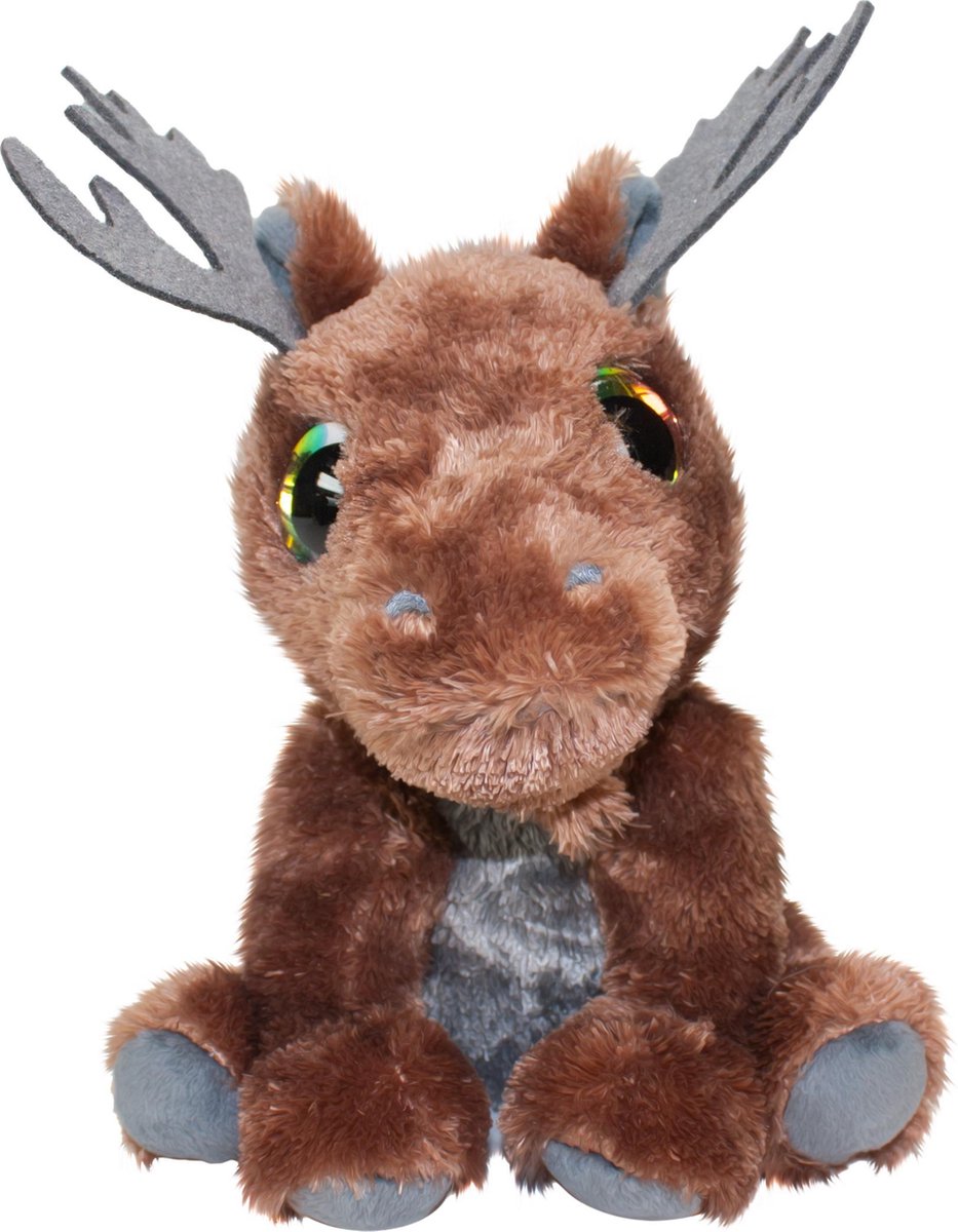 Lumo Stars Kuscheltier – Elch Kung, 15 cm