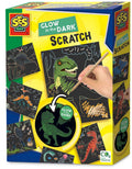 Ses creative ses glow in the dark scratch - dino's
