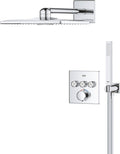 Grohe precision smartcontrol inbouw douchesysteem - vierkant - chroom