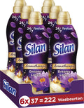Silan wasverzachter aroma therapy - dreamy lotus - zijdezachte was - langdurige frisheid - voordeelverpakking - 6 x 37 wasbeurten
