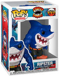 Funko street sharks pop! television vinyl figure ripster 9 cm pop! figuur