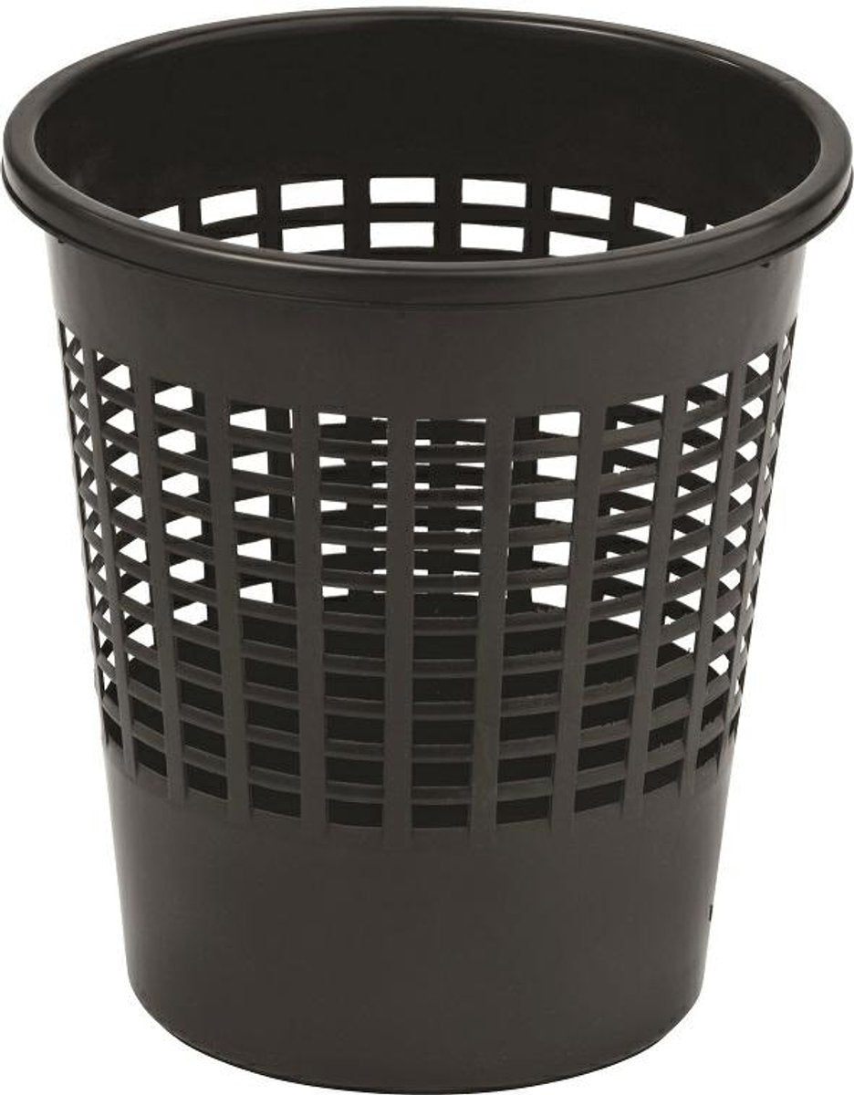 Curver basic serie - papierbak - 10l - zwart - kunststof