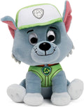 Paw patrol gund - rocky - knuffel - 15 cm