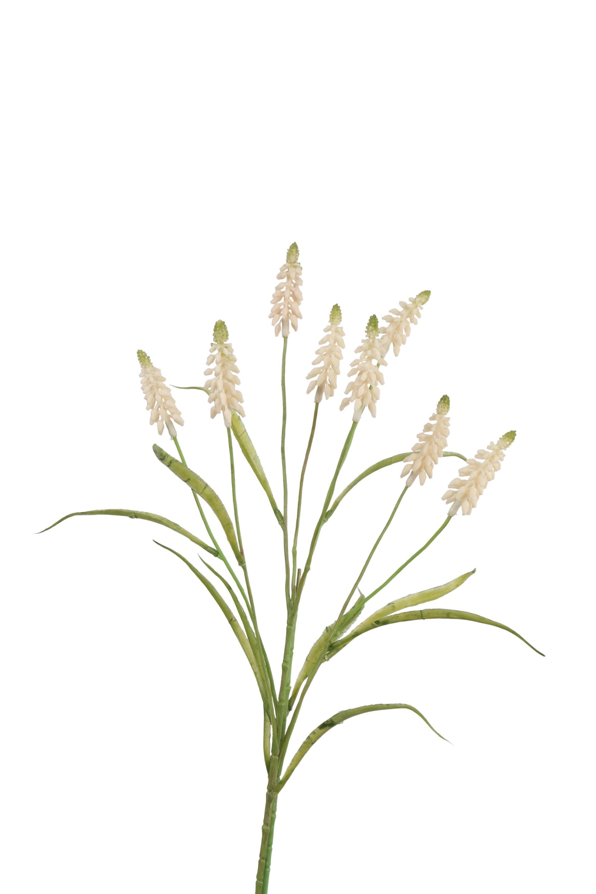 Roberts collection kunstbloem druifjes wit 60cm
