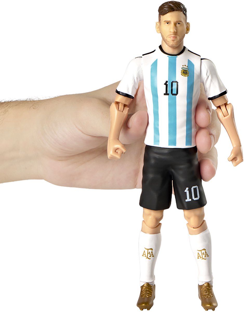 Argentinische Lionel Messi Fußballfigur, 20 cm