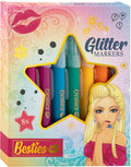 Besties Glitzer-Filzstifte, 8 Stück.