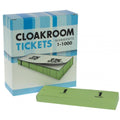 Haza doos garderobebloks nummerset groen
