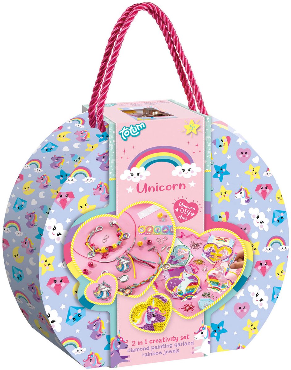 Totum Einhorn-Bastelset, 2-in-1