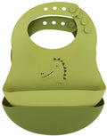 Trixie Silikon-Lätzchen - Herr Dino, 2 Stück.
