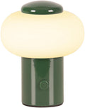 Lucide gustav - oplaadbare tafellamp - accu batterij - ø 8 cm - led dimbaar - 1x0,8w 2700k - groen | essential