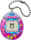 Bandai – tamagotchi original – college sweat – interactief dier lcd-scherm in het frans, mini-spellen – cadeau-idee virtueel dier spel – tamagotchi roze en zilver – kinderspeelgoed 8 jaar en + – 46175