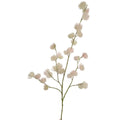 Roberts collection kunsttak pluizenbol wit roze 108cm