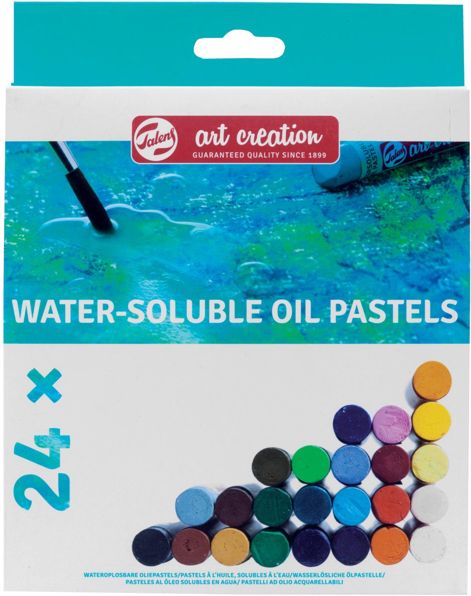 Talens Art Creation • Set mit wasserlöslichen Ölpastellen, 24-teilig