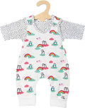Heless Poppen Strampler Pinguin mit T-Shirt, 28-35 cm