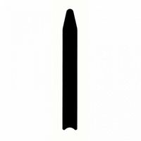 Einstiegsaufkleber Schwarz (Rahmenschutz) (P10)