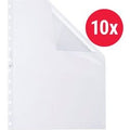 Showtassen oxford vario-zipp transparant a4 10 stuks