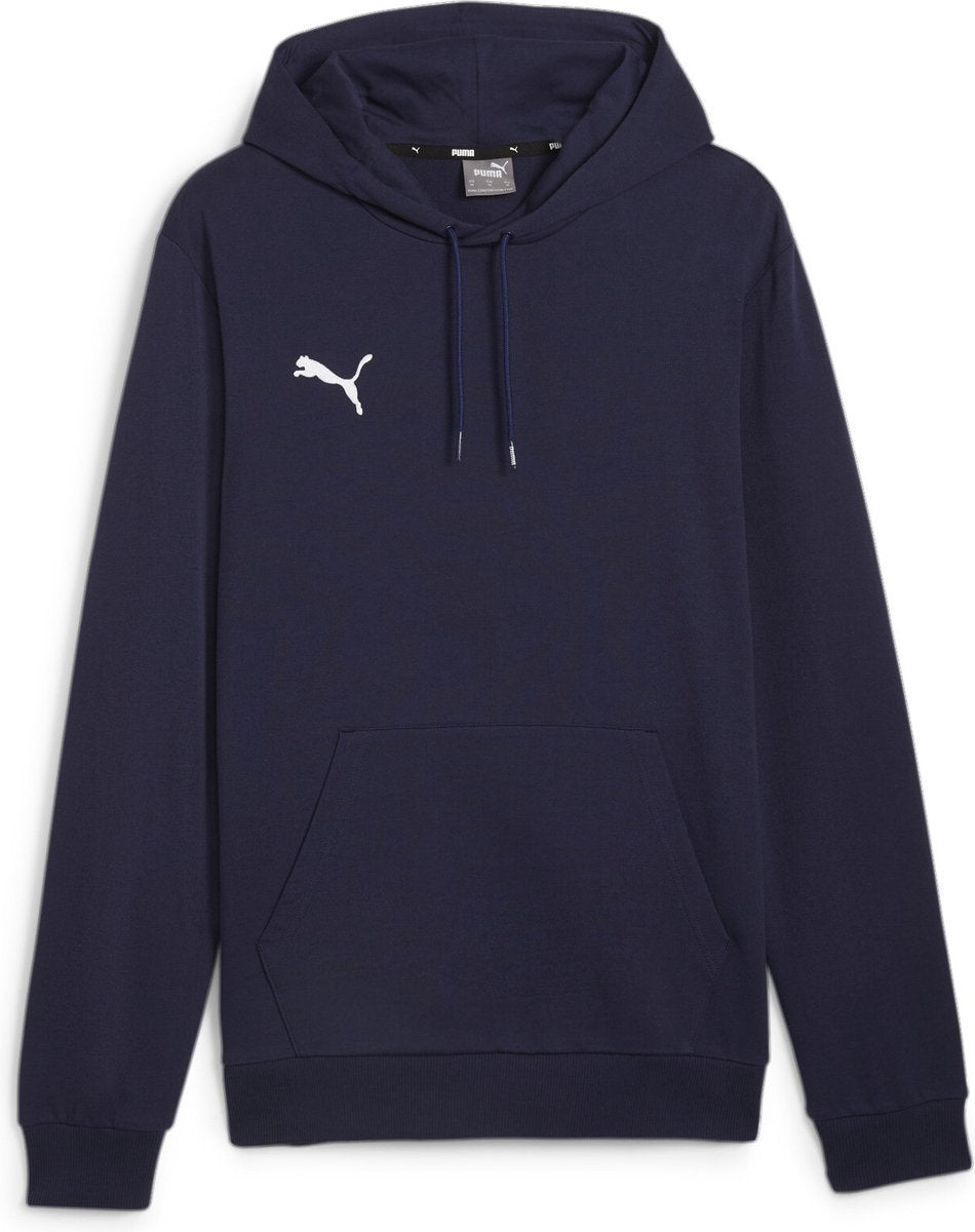 Puma teamgoal casuals hoody heren sporttrui - navy- white xxl